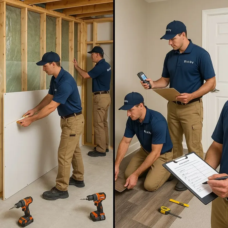 Repairs and Reconstruction process in White Horse, NJ