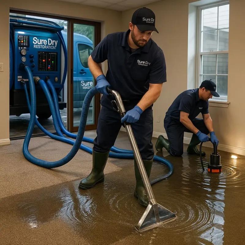 Water Extraction and Removal process in White Horse, NJ